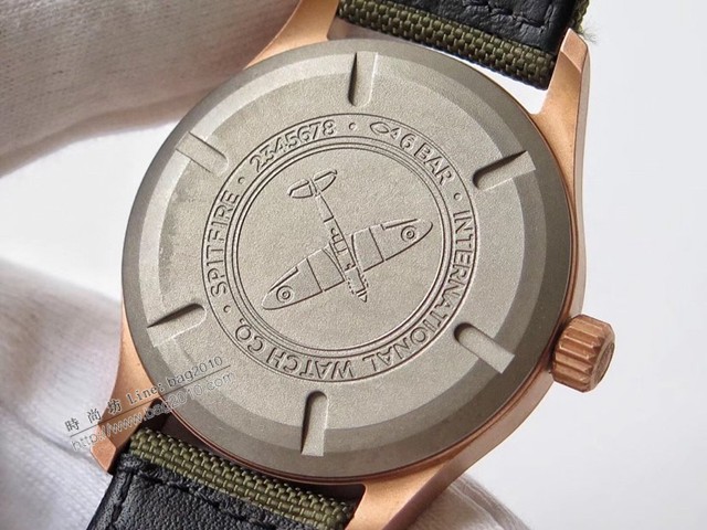 萬國最高複刻手錶 IWC青銅馬克噴火戰機腕表 IWC男表  gjs2122